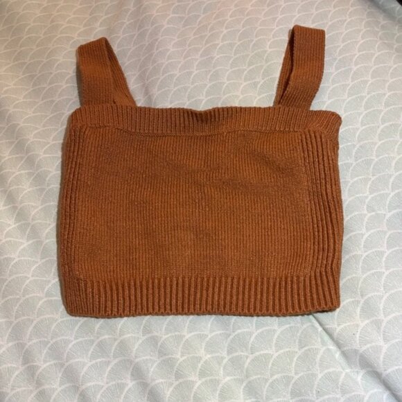 ALC Knit Tube Tank Top Medium - Picture 1 of 4